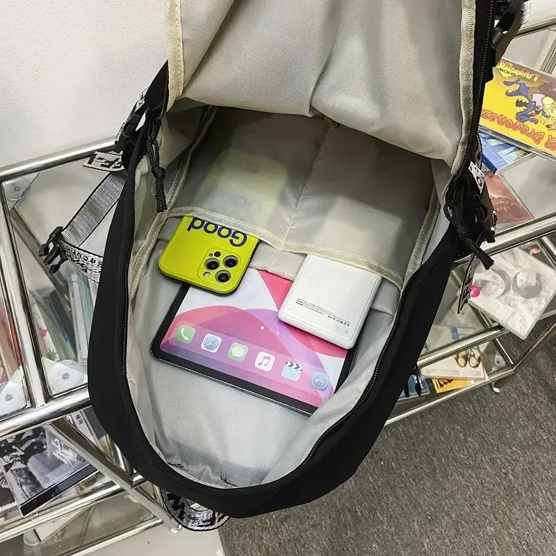 2025 Fashion Schoolbag Female Student Backpack Large Capacity Fashion Boy Backpack Computer Bag Femal School Backpack Travel Bag
