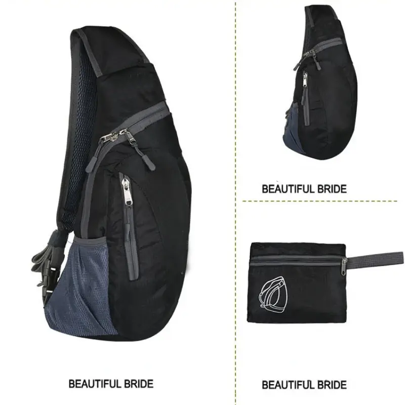 2025 Fashion Male Female Sport Messenger Single Shoulder Crossbody Bag Outdoor Hiking High Quality Waterproof Chest Pack Men Bag