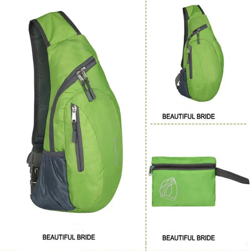 2025 Fashion Male Female Sport Messenger Single Shoulder Crossbody Bag Outdoor Hiking High Quality Waterproof Chest Pack Men Bag