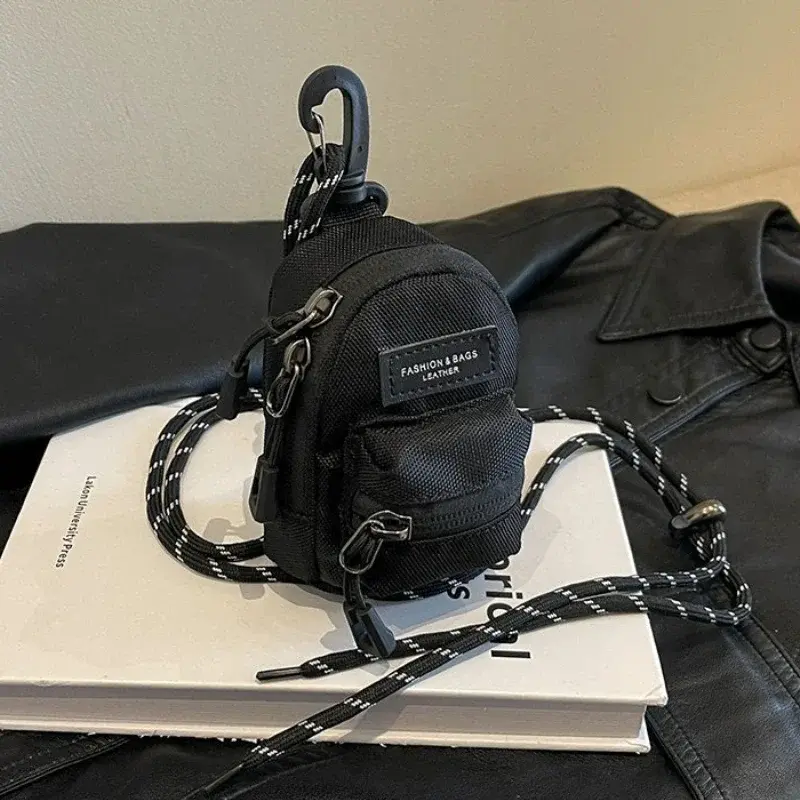 Mini Pendant Bag Key Headset Card Storage Bag Men Travel Backpack Small Chest Bags Purse Shoulder Bag Crossbody Bags for Women
