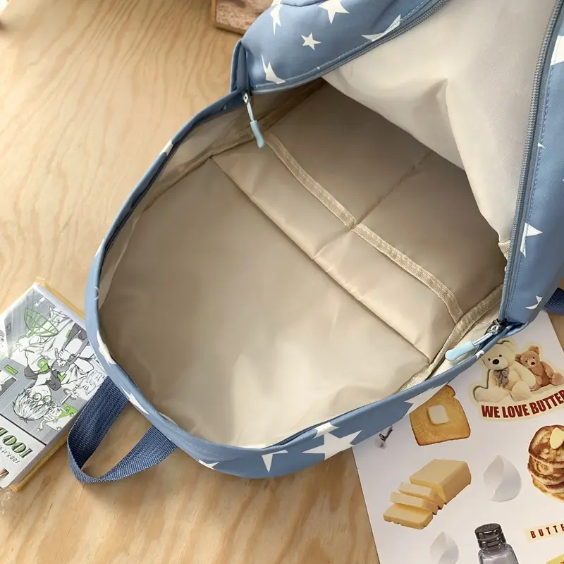 Star Backpack for Women Men 17 Inch Star Laptop Backpack College Bag Cute Travel Backpack Student Back To School Casual Bookbag