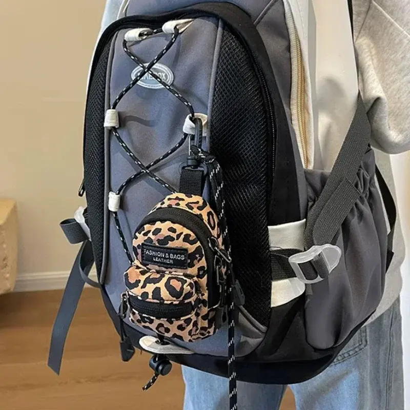 Mini Pendant Bag Key Headset Card Storage Bag Men Travel Backpack Small Chest Bags Purse Shoulder Bag Crossbody Bags for Women