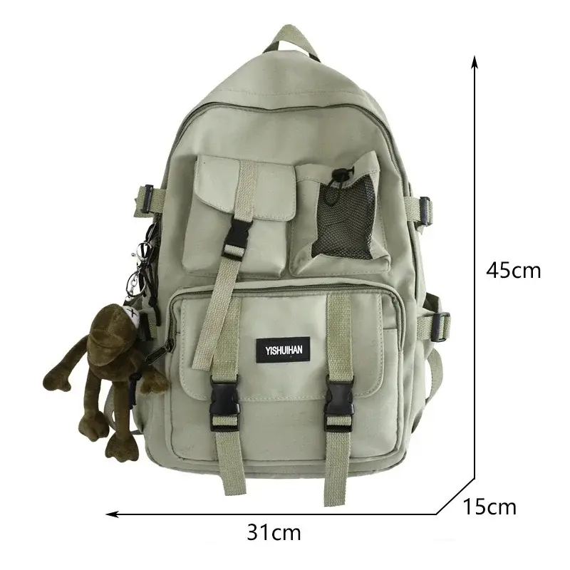 Multifunctional Teenager Laptop Backpack Women Cool Canvas School Bag High Quality Student Backpacks Boy Girl Fashion Schoolbag