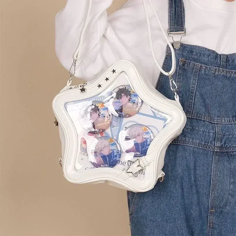 New Ita Bag Backpacks 2025 Popular Transparent School Bag for Women Sweet Chic Star Crossbody Bag Display Autumn Bolsa Сумка