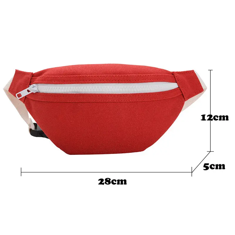 Children's Bag 2025 New Cute Baby Waist Bag Kids Girl Boy Red Fanny Pack Toddler Waist Packs Belt Bag