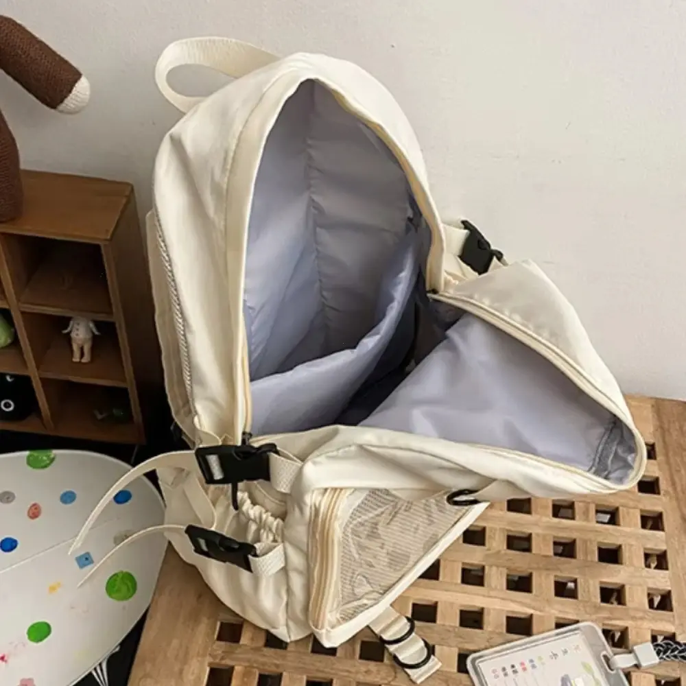 Collage Style School Bag for Teenage Girl Itabag Kawaii Backpack Transparent Love Heart JK Backpack Women New 2025 Laptop Bag