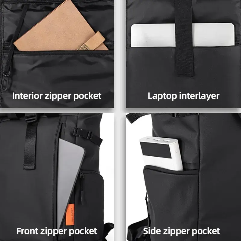 Men's Backpacks Travel Shoulder Bag Outdoor Climbing Rucksack Multi-purpose Computer Pack College Weekend Schoolbag 2025 New