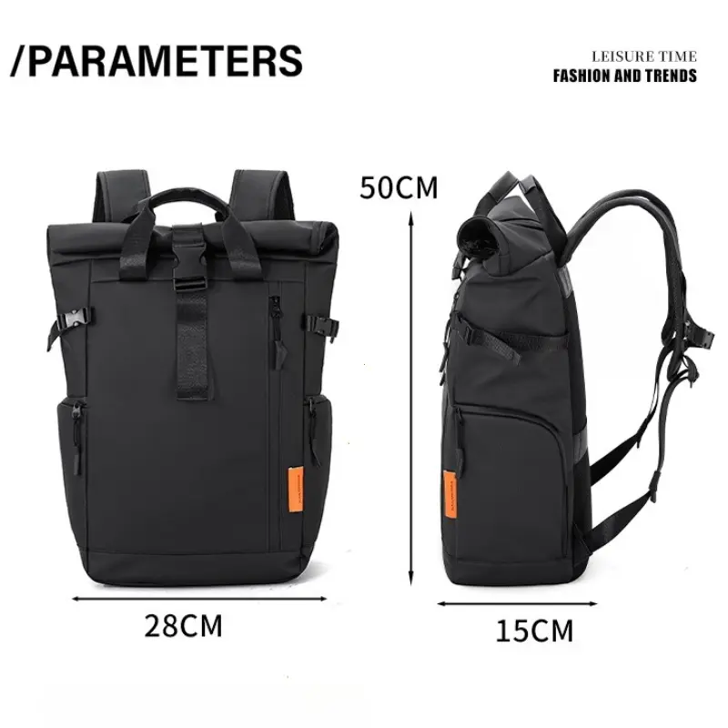 Men's Backpacks Travel Shoulder Bag Outdoor Climbing Rucksack Multi-purpose Computer Pack College Weekend Schoolbag 2025 New