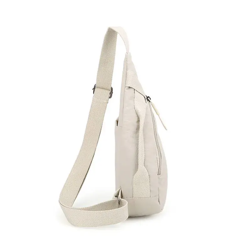 Unisex Crossbody Bag Adjustable Zip Casual Sling Shoulder Flap Bags Large Capacity Crossbody Bag Versatile Cycling Phone Bag