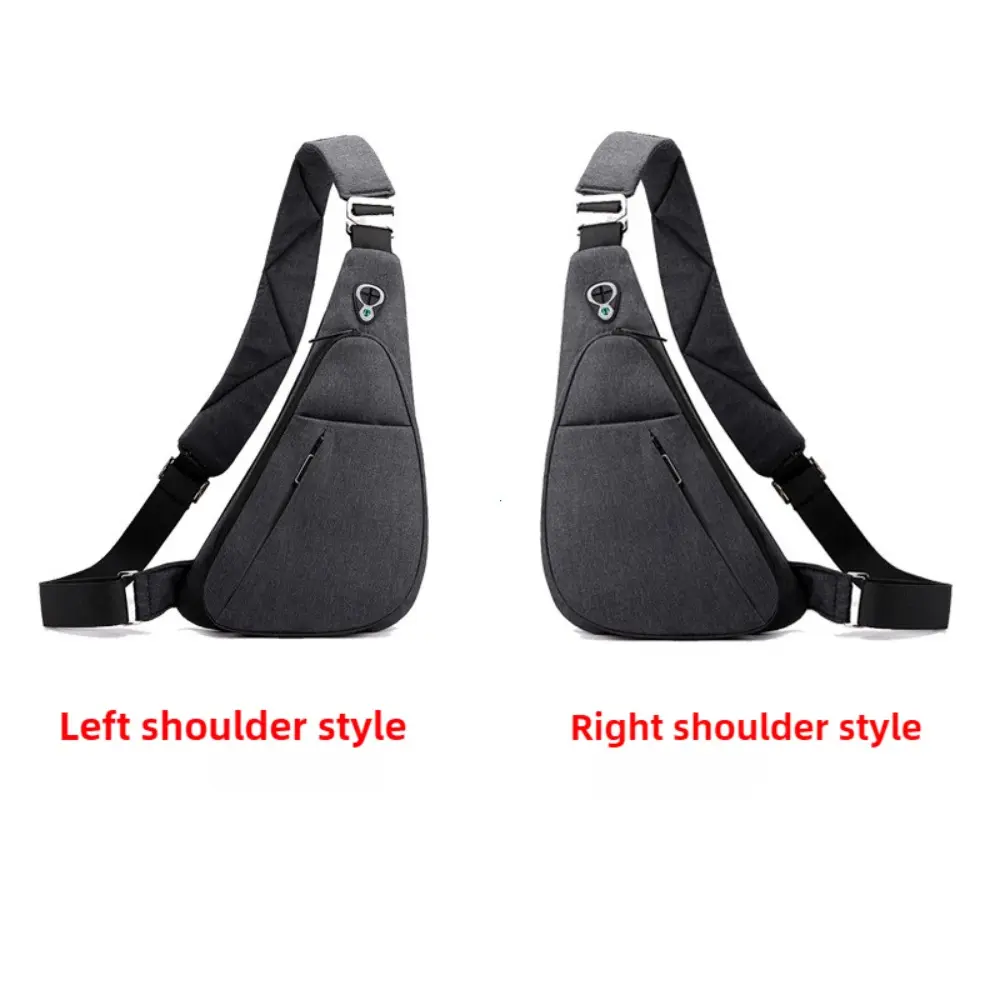 Sling Bag - Anti-theft Crossbody Shoulder Bag for Men and Women Sling Chest Crossbody Bag for Travel, Sport, Work Casual Daypack