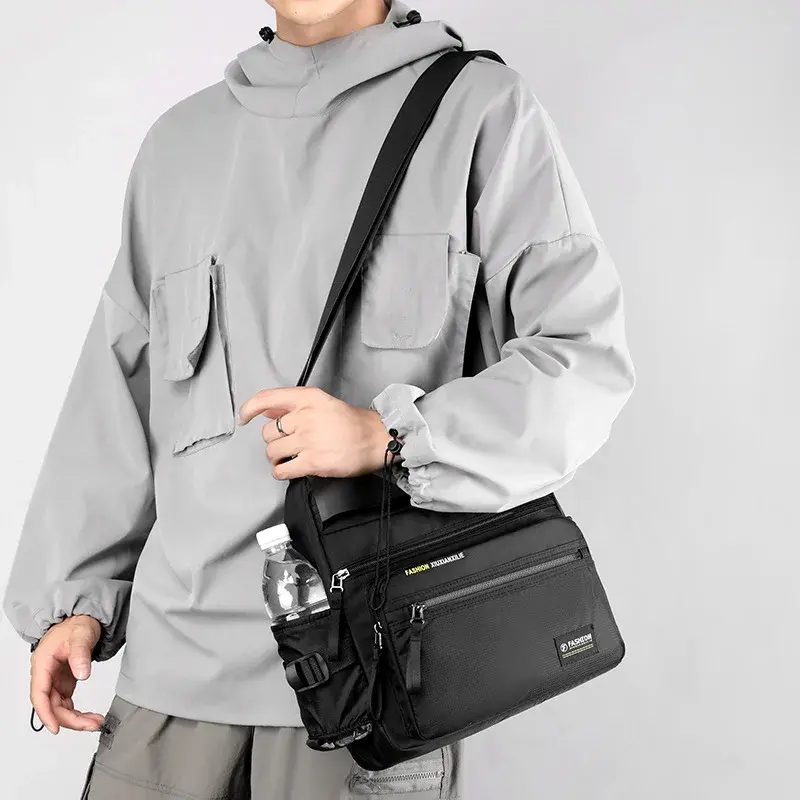 Men Crossbody Bags Male Nylon Shoulder Bags Boy Messenger Bags Man Handbags for Travel Casual Large Capacity Bag bolsas 2025