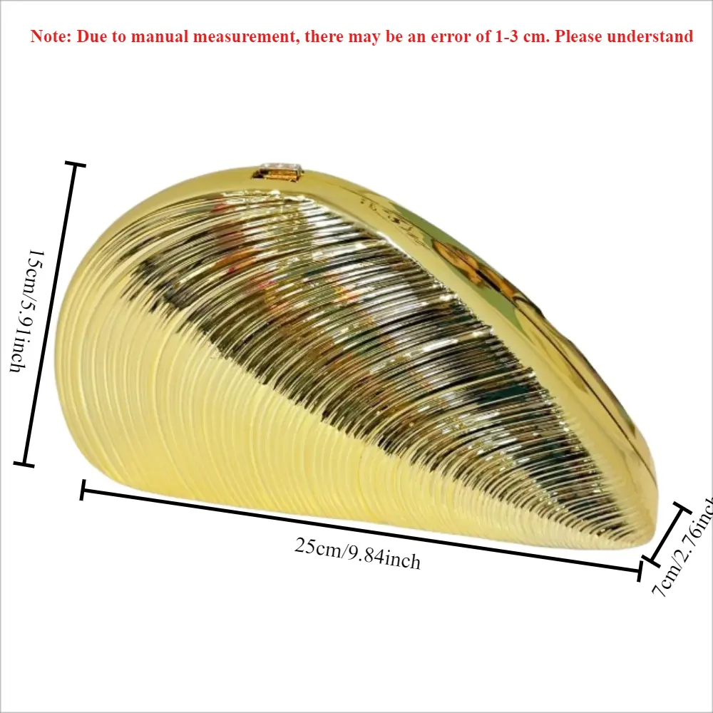 European and American Style Acrylic Heavy-Duty Metal Shell Mussel Shell Handbag Purses and Handbags Bags for Women Сумка Женская