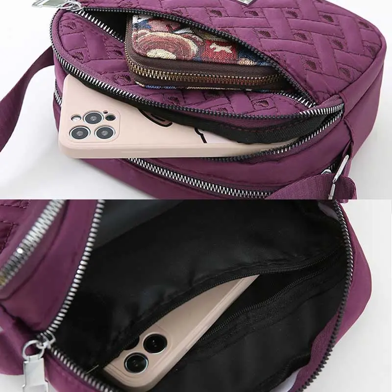 Casual Women Cross Body Small Messenger Bag Handbag Shoulder Over Bags Fashion Women's Lightweight Underarm Bag bolso mujer
