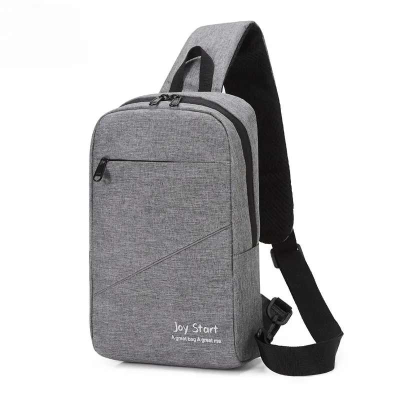 Men's breast bag outdoor leisure bag multi-purpose cycling small satchel chest bag