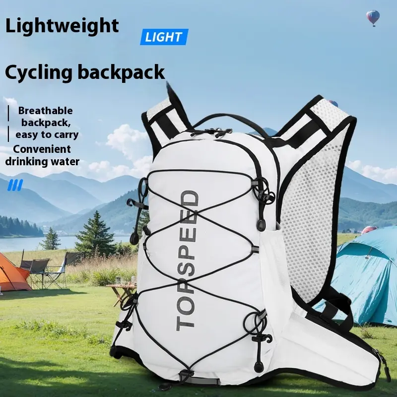 Outdoor multifunctional cycling backpack marathon water bag backpack folding lightweight hiking bag men's hiking backpacks