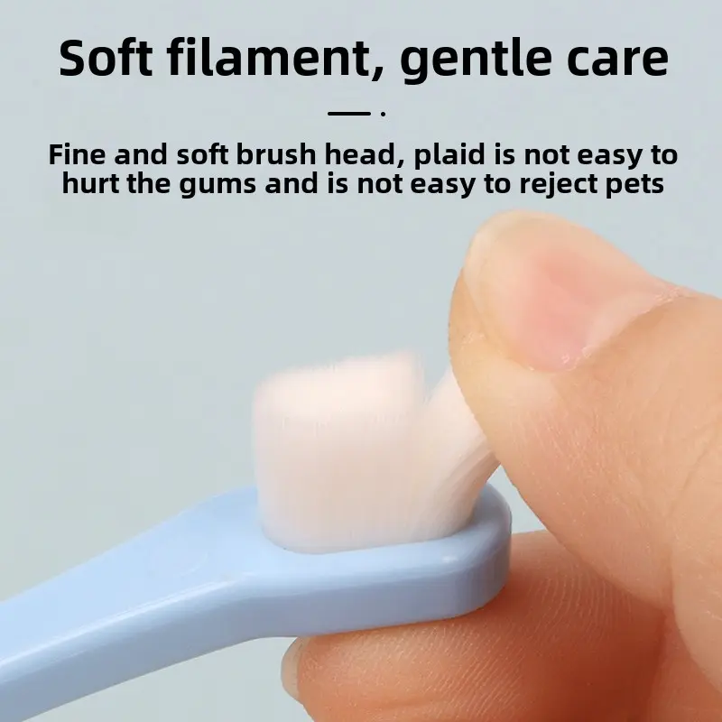 Pet products Dog and Cat toothbrush Soft 10,000 bristles oral cleaning products dog accessories  pet  pets  pet items dog