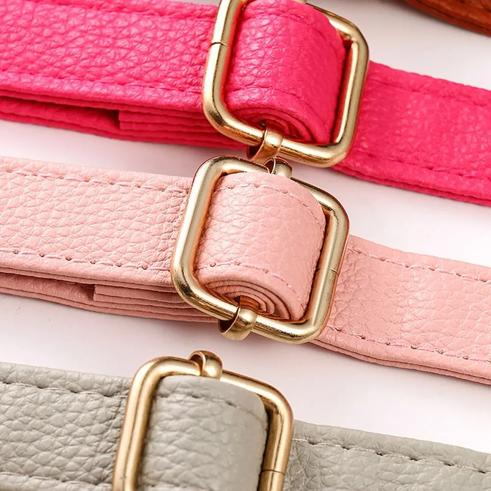 Fashion 130cm Adjustable Bag Handle Replacement Bags Strap Women Leather Shoulder Bag Parts Handbag Belts Strap Bag Accessories