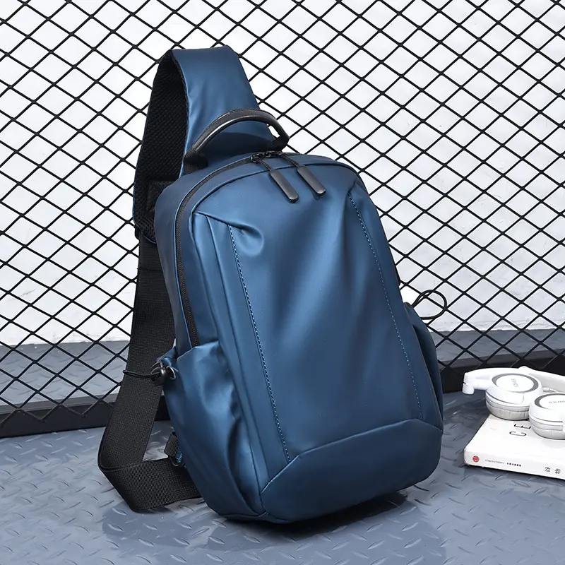 Men's breast bag fashion casual shoulder large capacity crossbody bags men bag