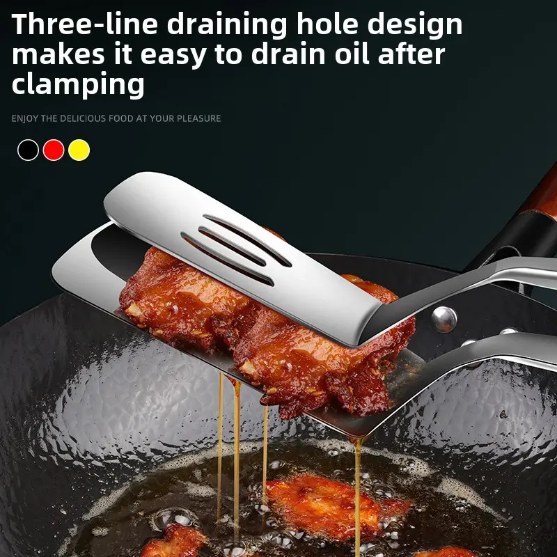 Stainless steel fish spatula clamp fish fried fish magic multi-functional steak sandwich pancake sandwich frying shovel