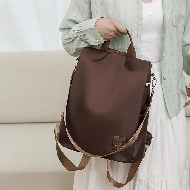 Anti-theft travel fashion canvas bag bag large capacity backpack women backpack women school backpack for college students