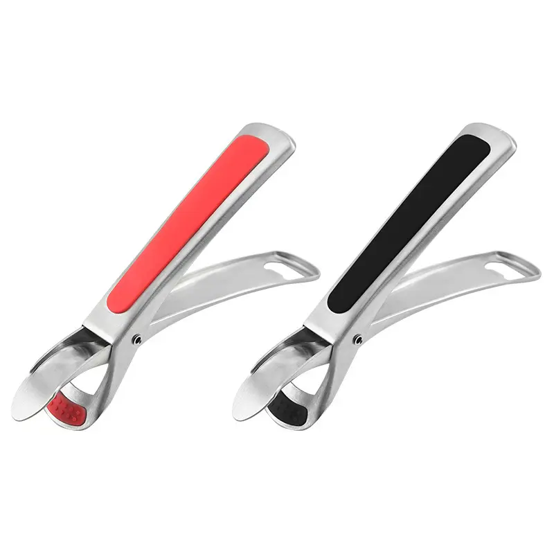 Dish holder 304 stainless steel anti-ironing clip Lift plate holder bowl holder Dish holder Kitchen household dish holder tongs