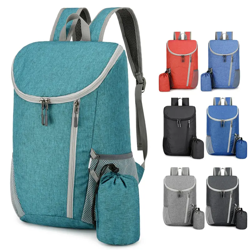 Outdoor folding backpack casual storage bag cross-border new large-capacity backpack outdoor travel sports backpack