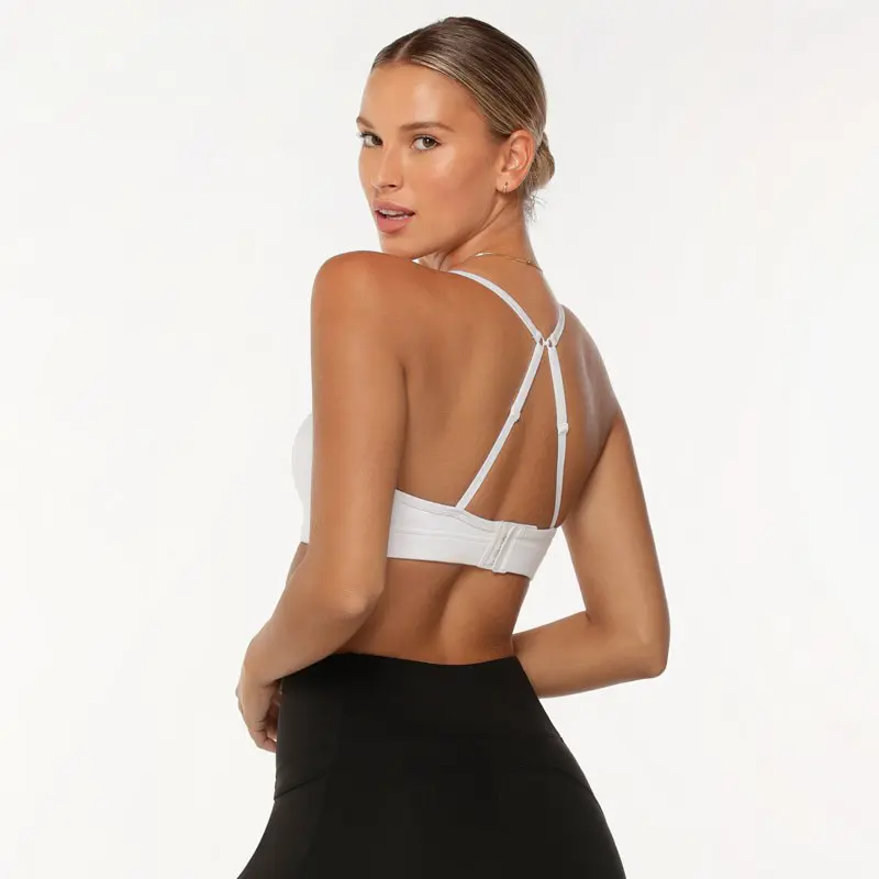 Neck yoga vest women's professional Pilates sports top training beautiful back fitness underwear thin shoulder strap yoga clothe
