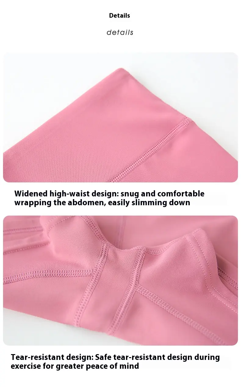 Juyitang summer cross-border fitness outdoor running hip lift high waist three-point sports shorts