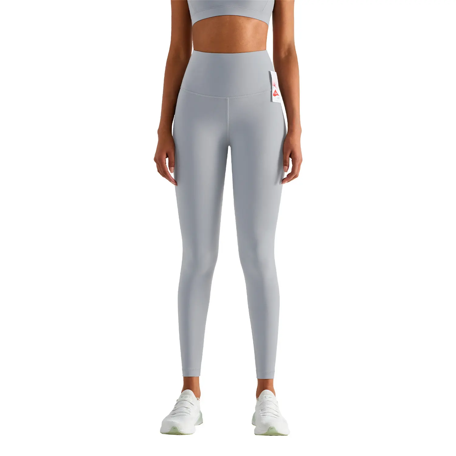 AD high luxury double 6 nylon lycra peach hip fitness pants women's high waist leggings double-sided abraded nude yoga pants