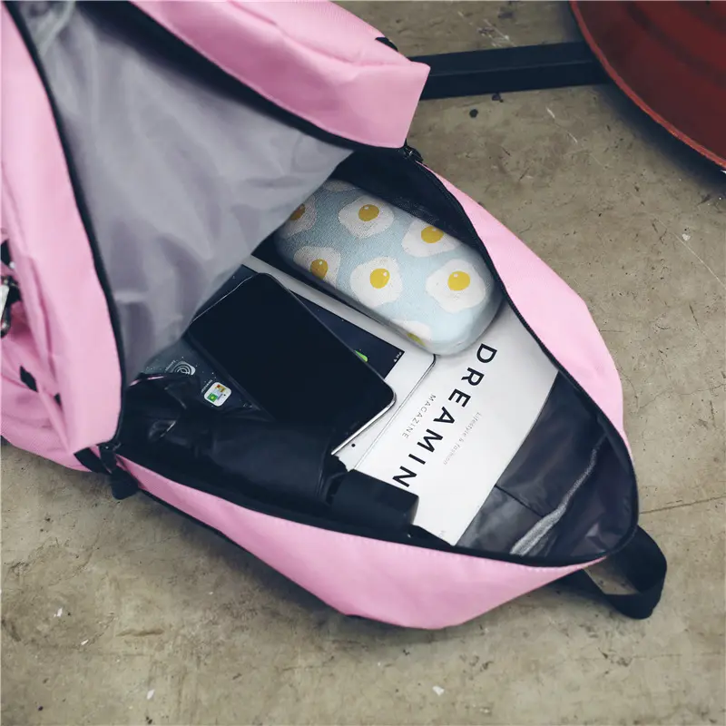 New backpack male large capacity couple backpack University high school student backpack campus travel tide double back