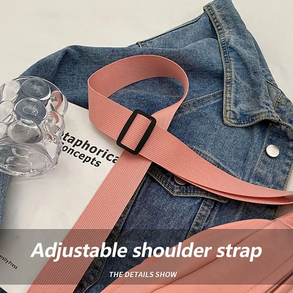 Half Moon Women's Chest Bag New Oxford Cloth Large Capacity Crossbody Bag Multifunctional Waterproof Waist Bags Travel Bag