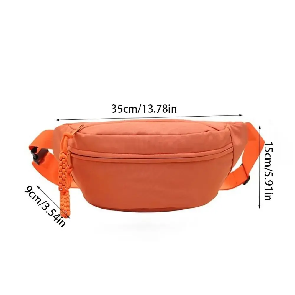 Half Moon Women's Chest Bag New Oxford Cloth Large Capacity Crossbody Bag Multifunctional Waterproof Waist Bags Travel Bag