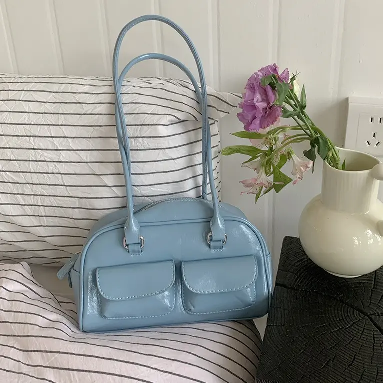 Minority armpit bag female Korean version of Instagram spring and summer new fashion Tote bag a large capacity commuter bag