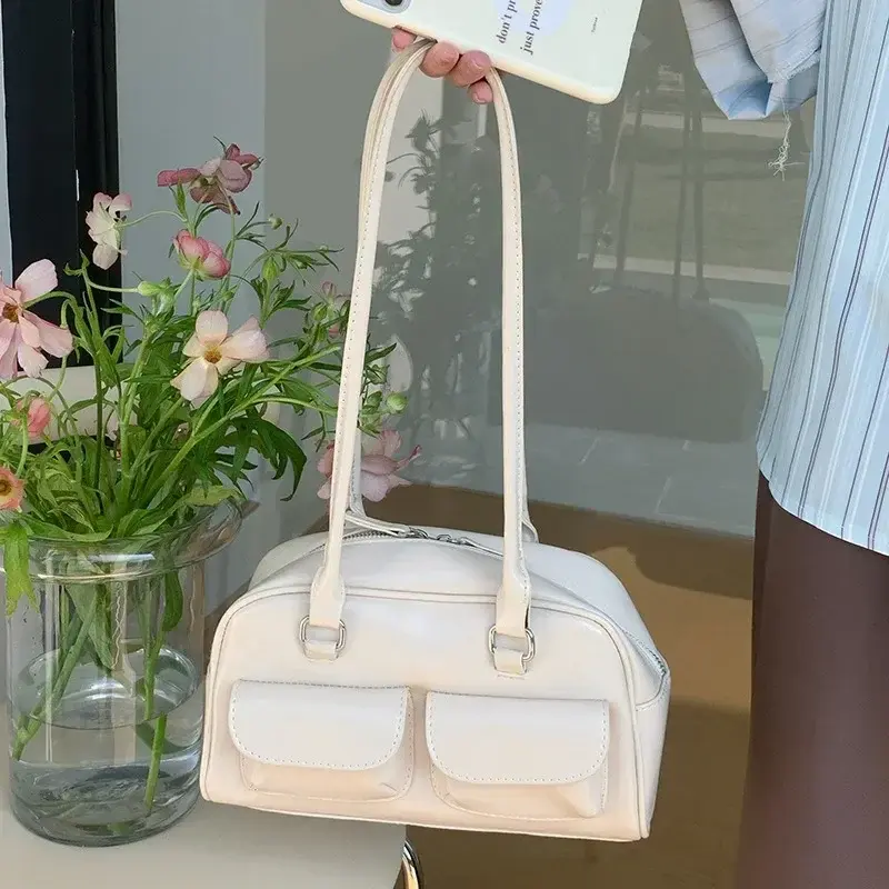 Minority armpit bag female Korean version of Instagram spring and summer new fashion Tote bag a large capacity commuter bag