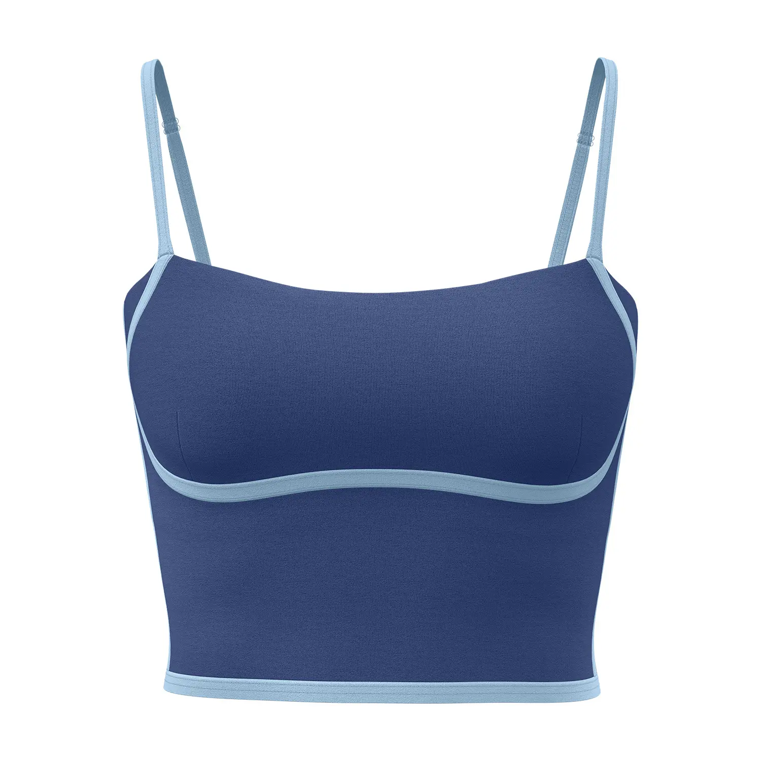 Juyitang summer new streamline fixed chest pad yoga back adjustable shoulder strap fitness sports underwear
