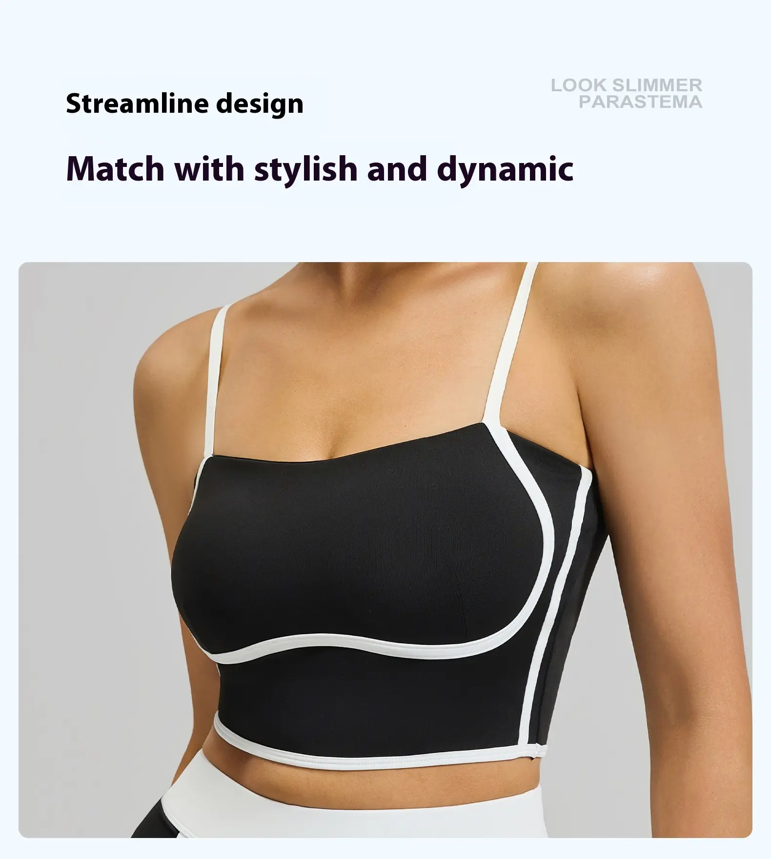 Juyitang summer new streamline fixed chest pad yoga back adjustable shoulder strap fitness sports underwear
