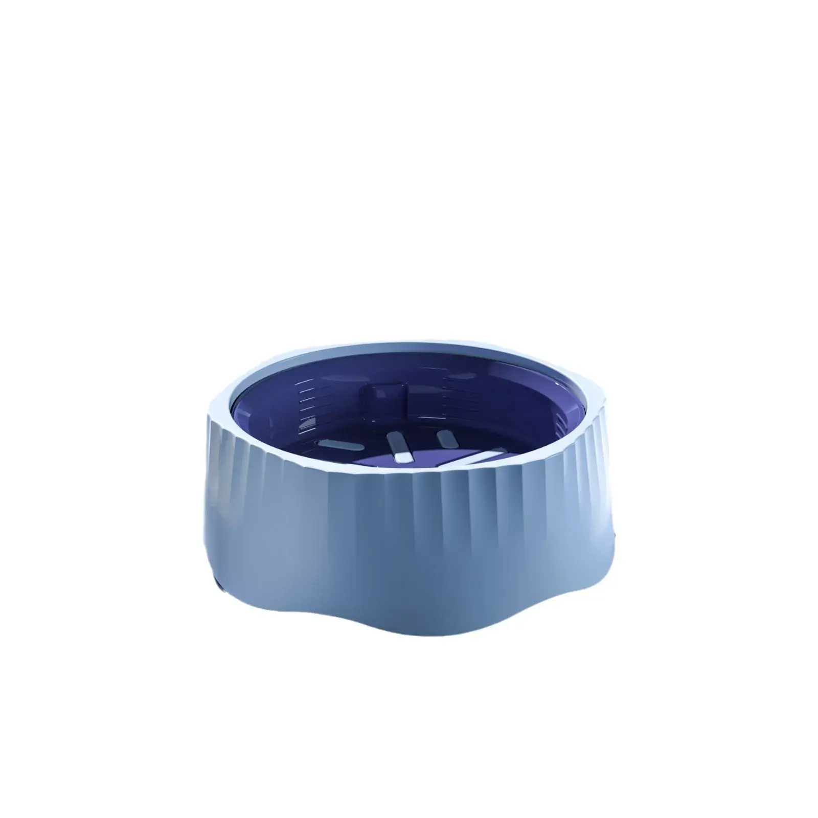 Pet Slow Food Bowl 2-in-1 cross-border new dog anti-upset dog bowl Cat and dog supplies plastic non-slip dog bowl