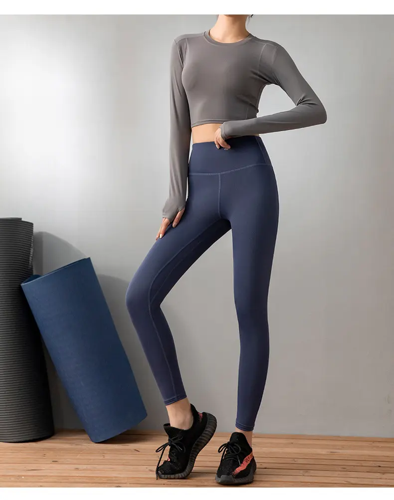 Juyitang yoga clothes women's beautiful back and thin bra bra three-dimensional hip line high waist yoga pants sports suit women