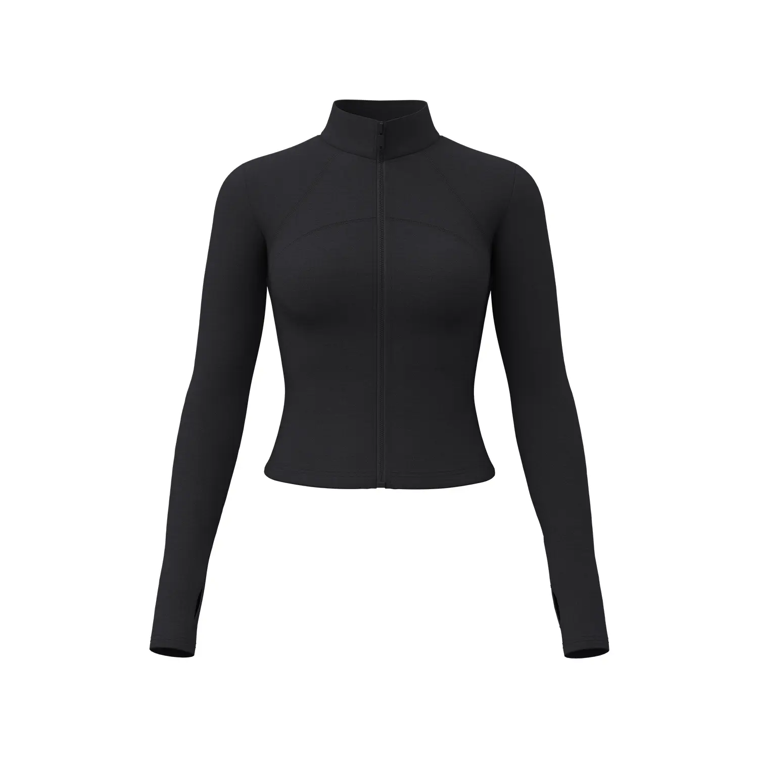 Juyatang Thread Yoga Jacket Breathable UV Protection Fitness Clothing Skinny Light Sunscreen Clothing