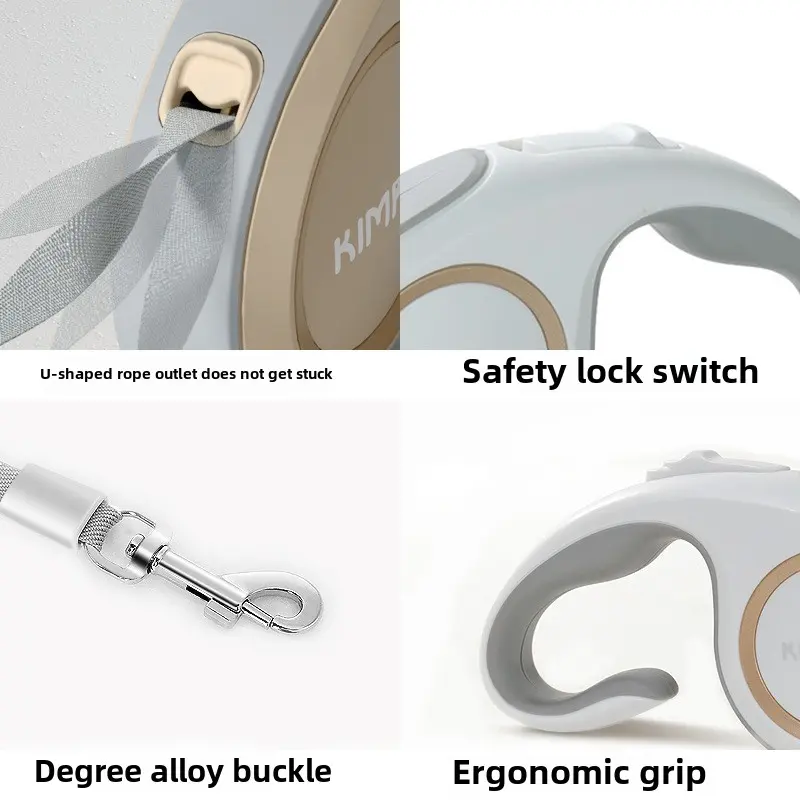Pet automatic retractable leash with dog Corgi cat tractor Travel portable dog leash supplies dog  dog walking