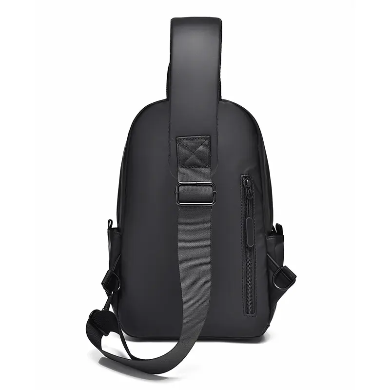 Breast bag men's casual breast bag waterproof messenger bag chest bag men's bag for men