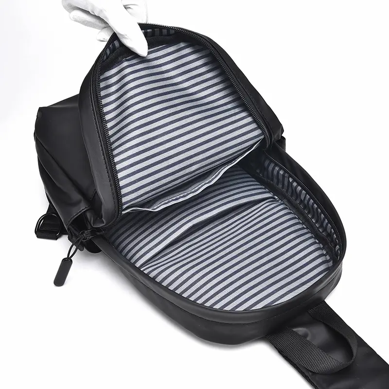 Breast bag men's casual breast bag waterproof messenger bag chest bag men's bag for men