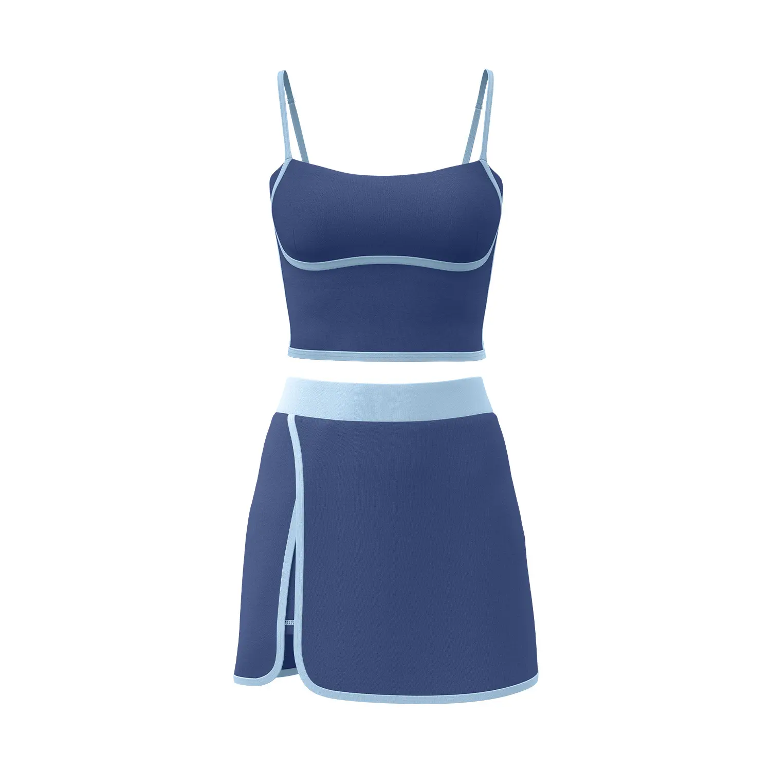 Juyitang summer linear sports suit women's anti-light and shock-proof outdoor running fitness yoga suit