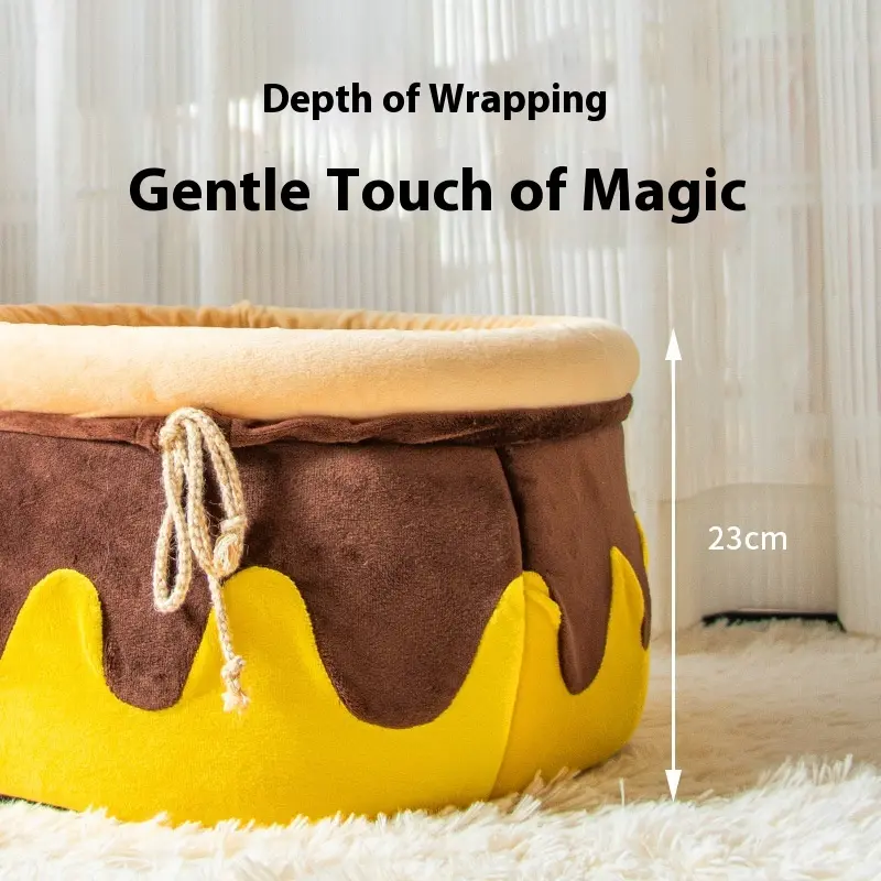 Le Youpai's new four-season magic wand cat nest keeps warm, large space cat bed, cat and dog universal honeypot pet nest