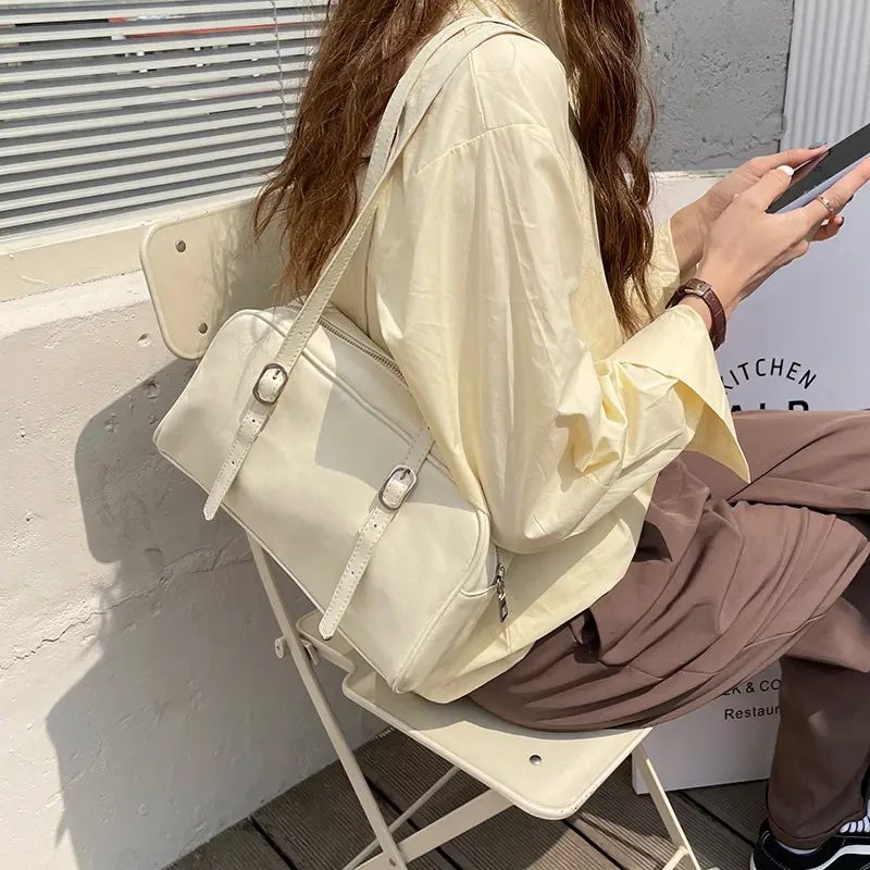 Spring green shoulder bag small casual underarm bag South Korean Instagram bag new commuter bag