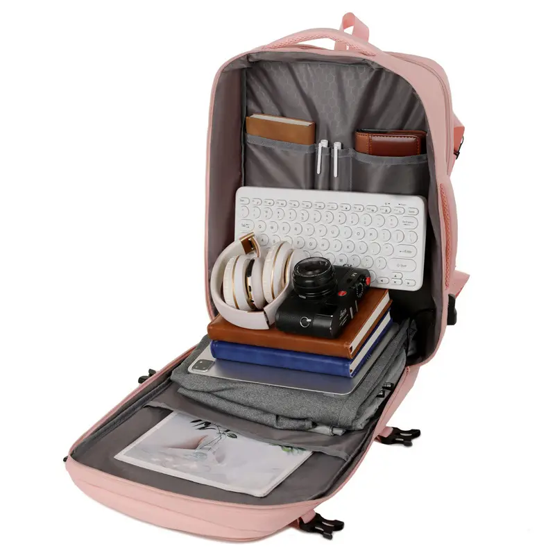 Waterproof business travel backpack large capacity women's advanced sense light travel backpack men advanced sense computer bag