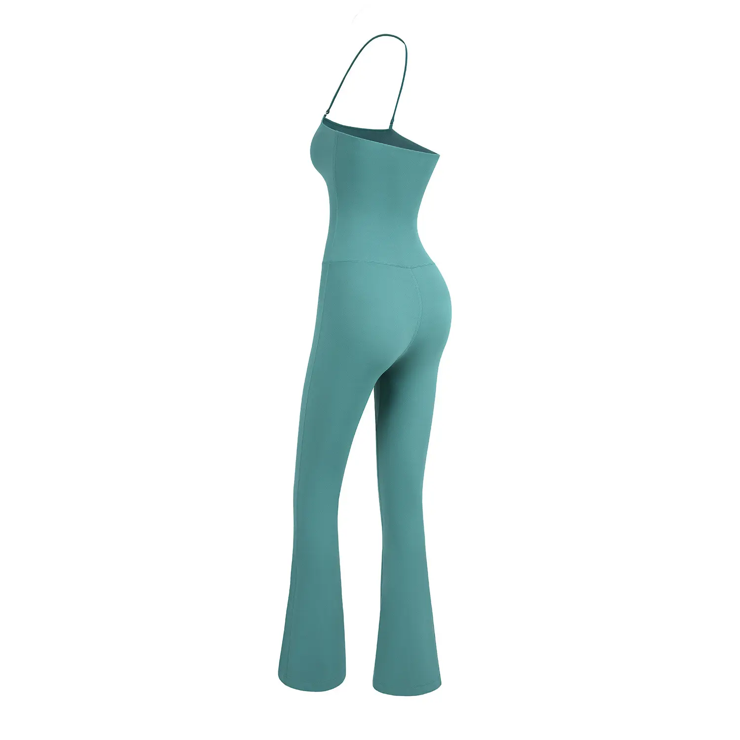 Antibacterial nude sling neck yoga onesie tight back yoga clothes women's trumpet sports and fitness clothes womens clothing