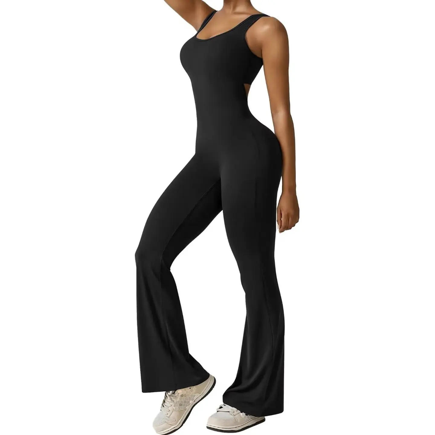 Yoga onesie U-shaped beauty back seamless one-piece slim-fit sports tights workout clothes for women