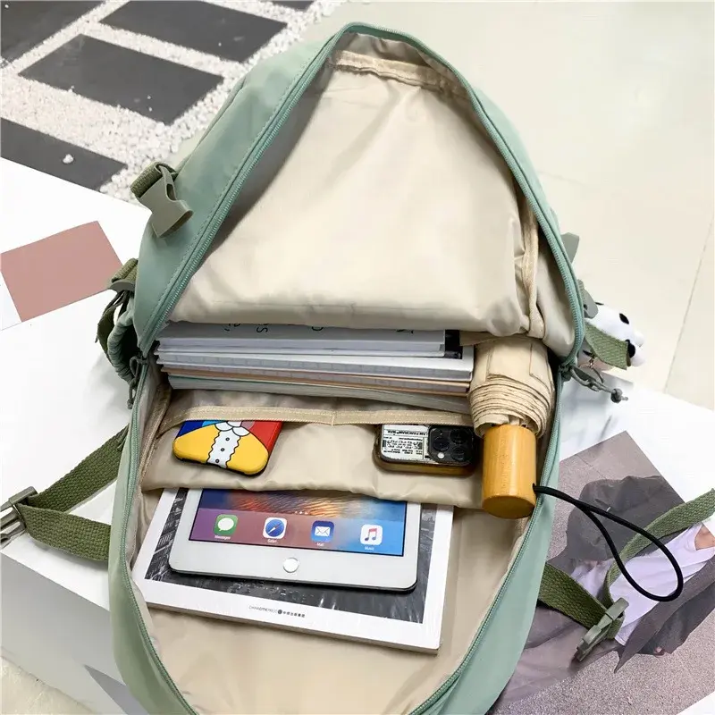 Backpack female new Korean version of student bag primary and secondary school students schoolbag original style backpack