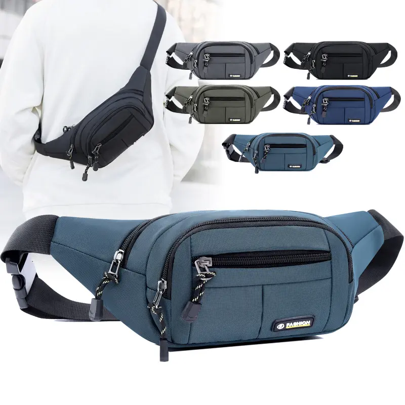 Men's fanny pack Crossbody bag Fashion shoulder small satchel sports men's bags